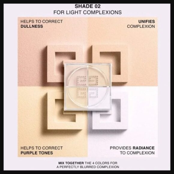 Givenchy Prisme Libre Loose Powder Mini Shade 2 Satin Blanc New (No Box) - Picture 2 of 7